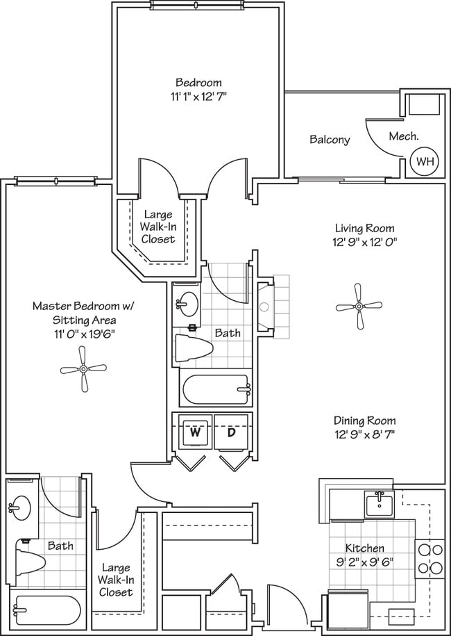 Floorplan - The Reserve at Eisenhower