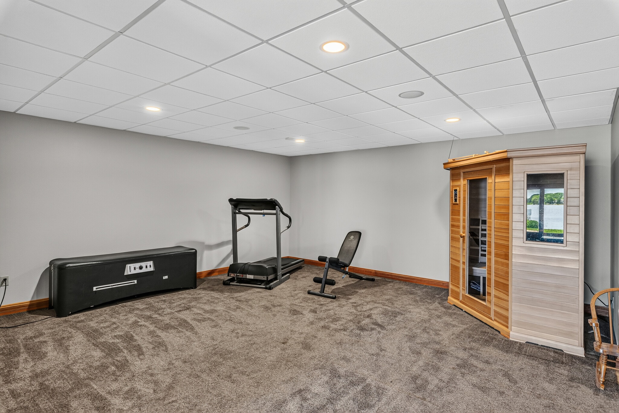 Sauna and exercise area - 2438 Lough Ln