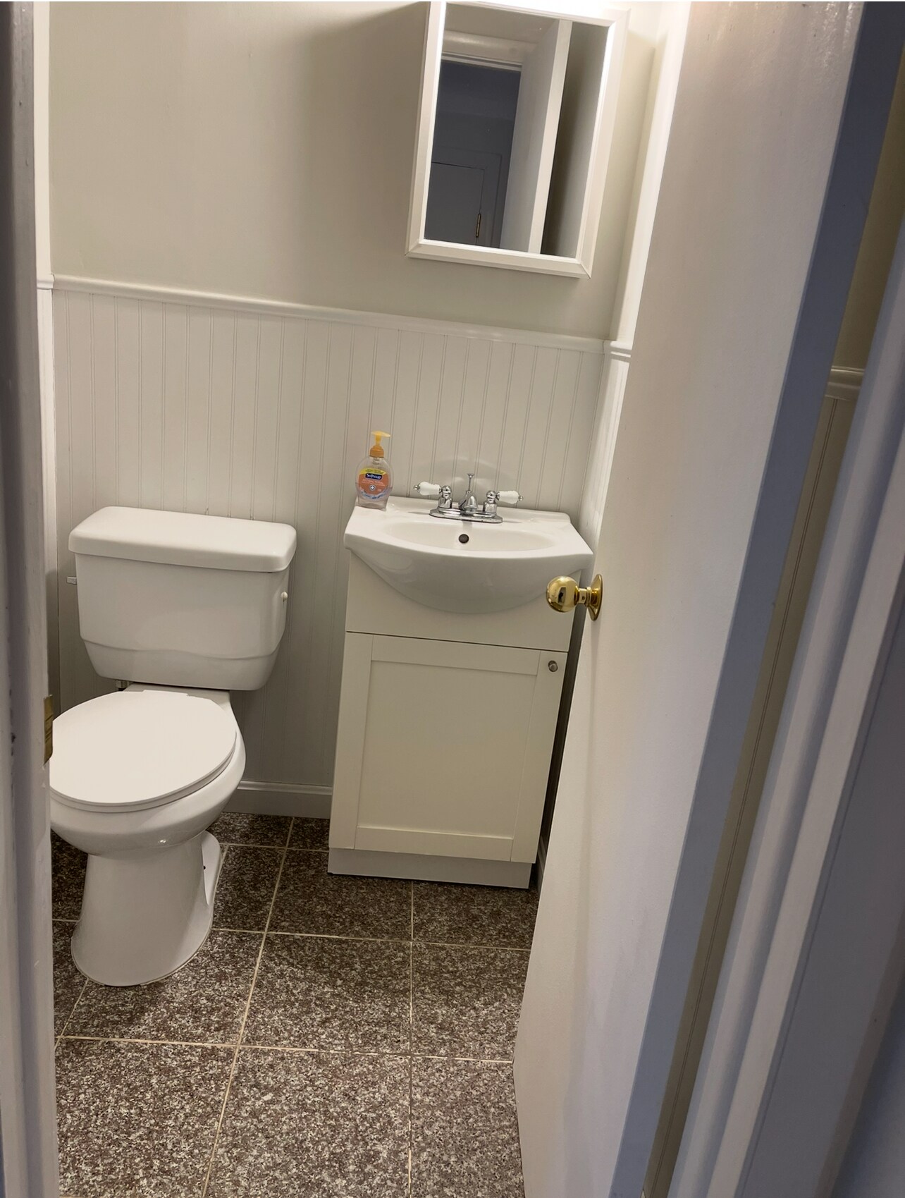 Half Bathroom Downstairs - 120 Wooster St