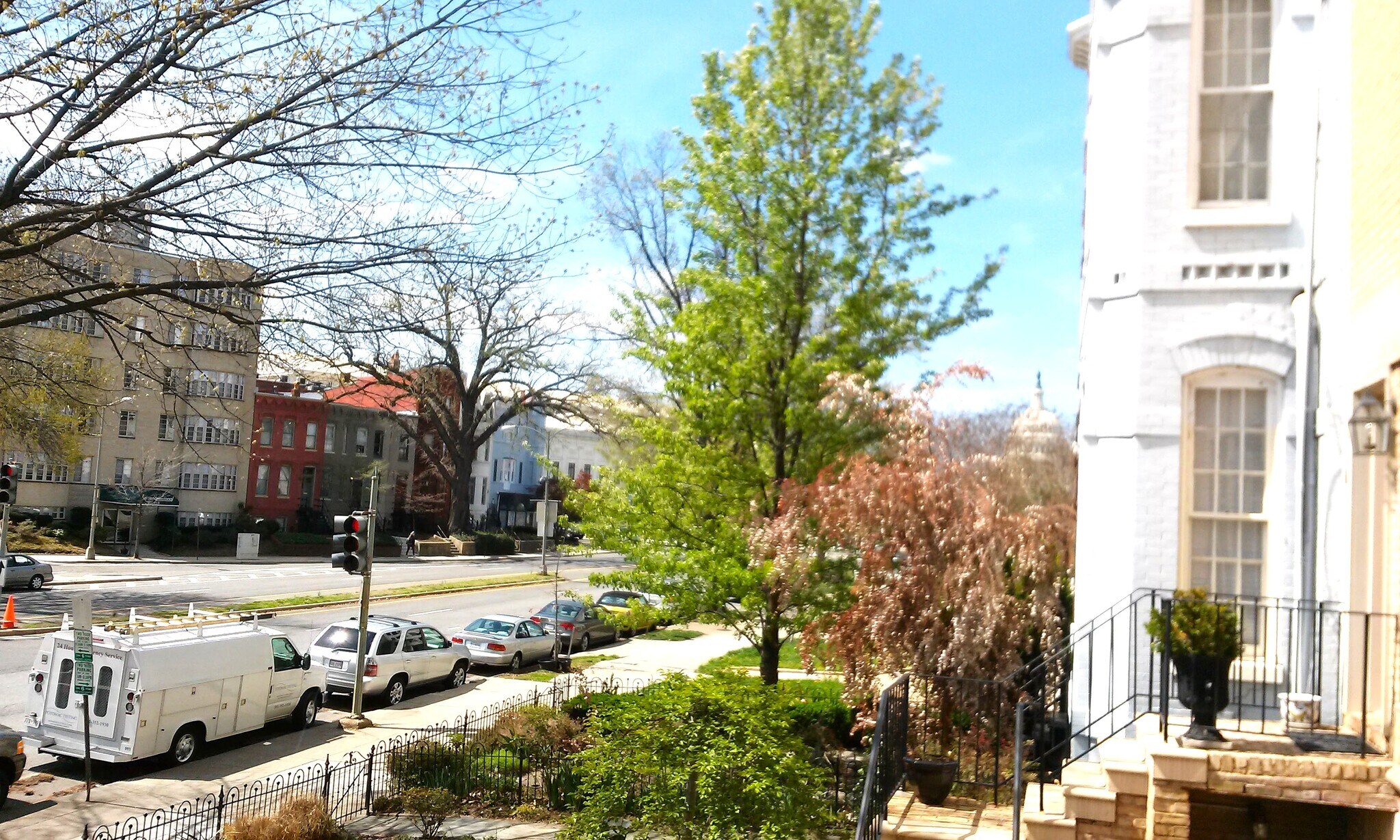 Capitol View from the Entrance - 236 Maryland Ave NE