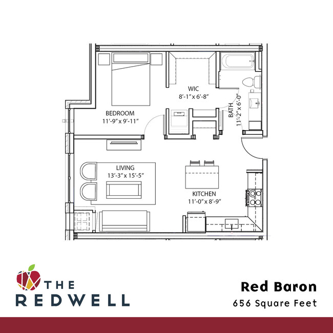 Floorplan - The Redwell