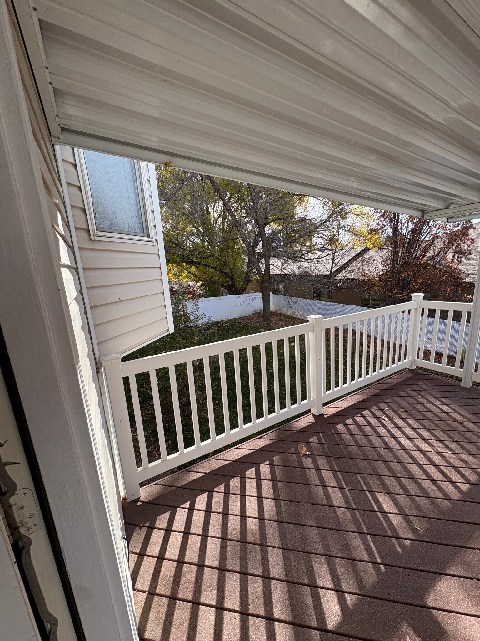 Deck and Yard - 474 S 1300 E