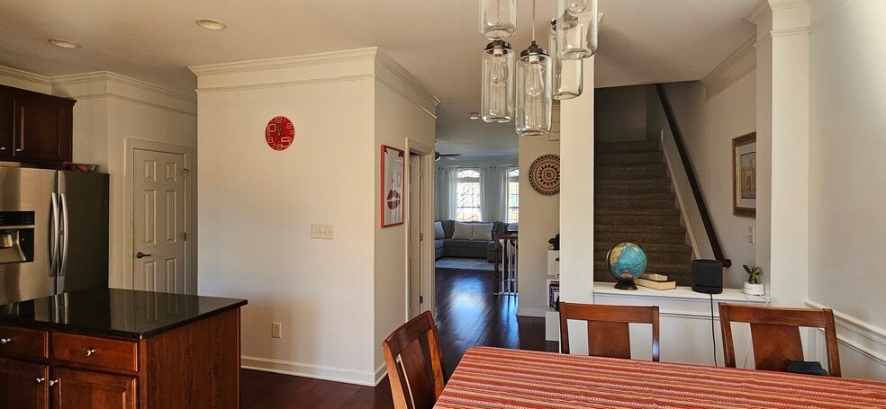 Living room view from dining area - 423 Panorama Park Pl
