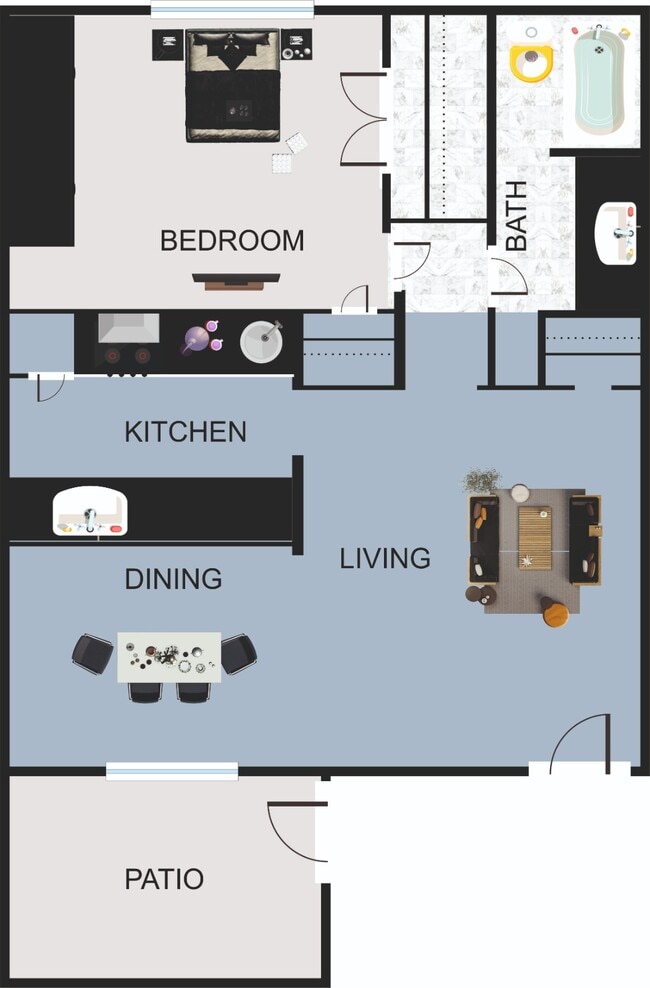 Floorplan - Palms on Rolling Creek