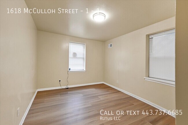 Building Photo - 1618 McCulloh St