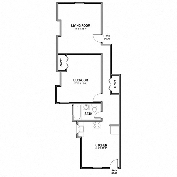 Floorplan - South Negley Avenue