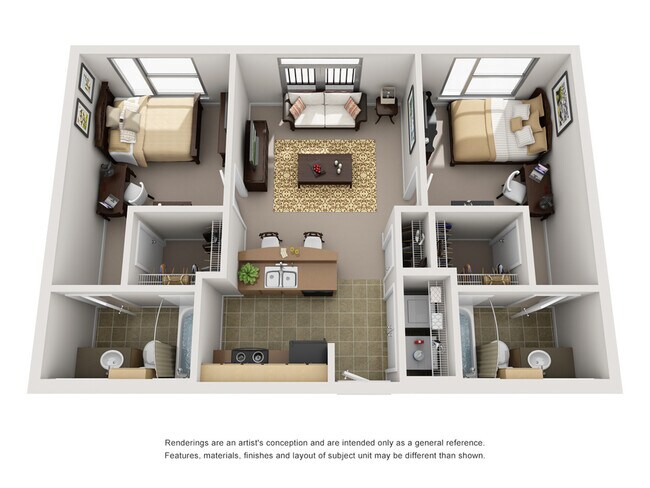 Campus Crossings on Highland Road_2x2-B1 - Campus Crossings on Highland