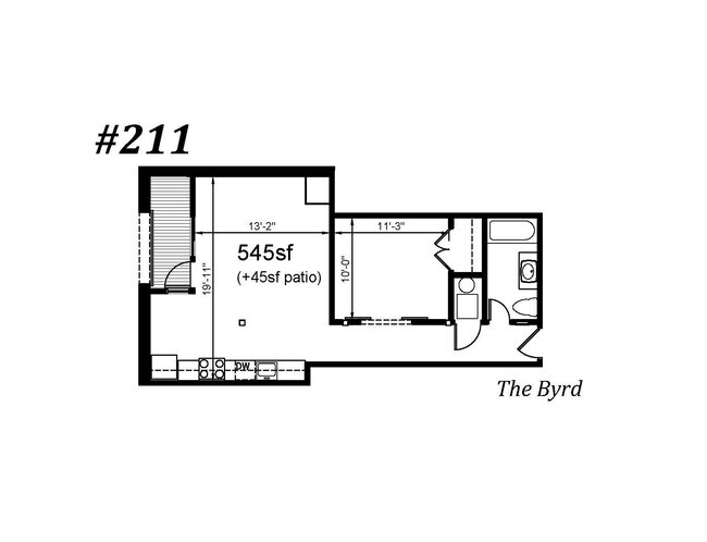 Floorplan - Landmark at 1700 Apartments