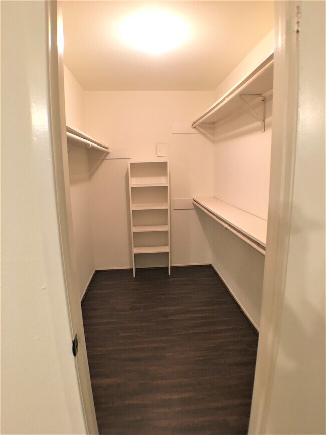 walk-in closet at master - 8201 Richmond Ave