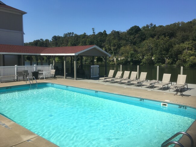 pool and deck with grills - 2206 University Commons Dr