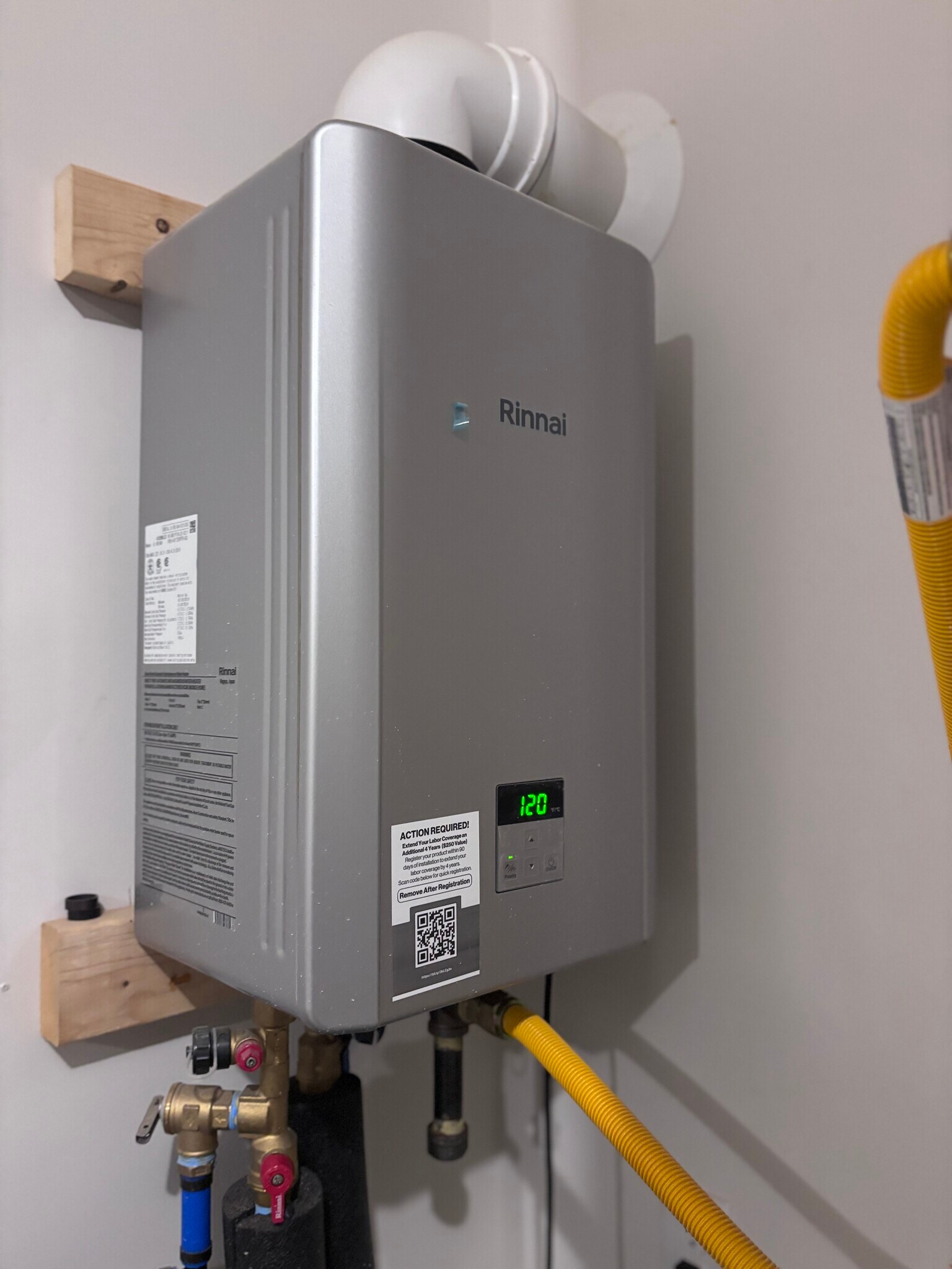 Whole Home Powered By Tankless Water Heater - 62 Fox Cove Rd
