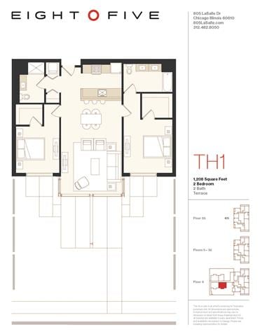 Floorplan - Eight O Five