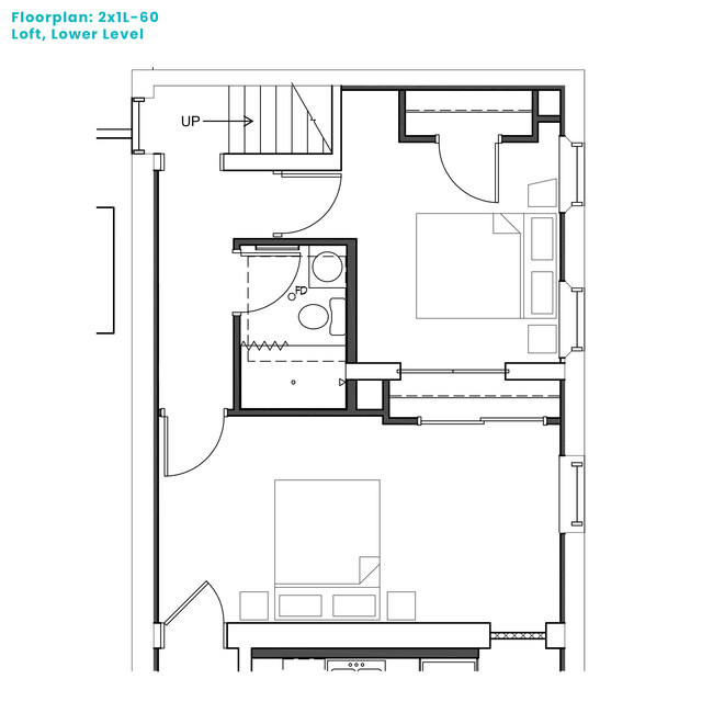 Floorplan - Valley House Flats 55 Year and Older