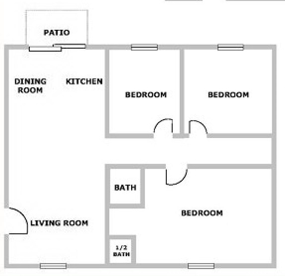 Floorplan - Heritage Apartments