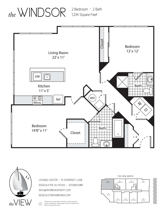 Floorplan - The View at Edgewater