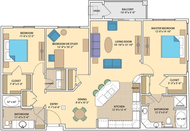 Floorplan - Skye at Arbor Lakes