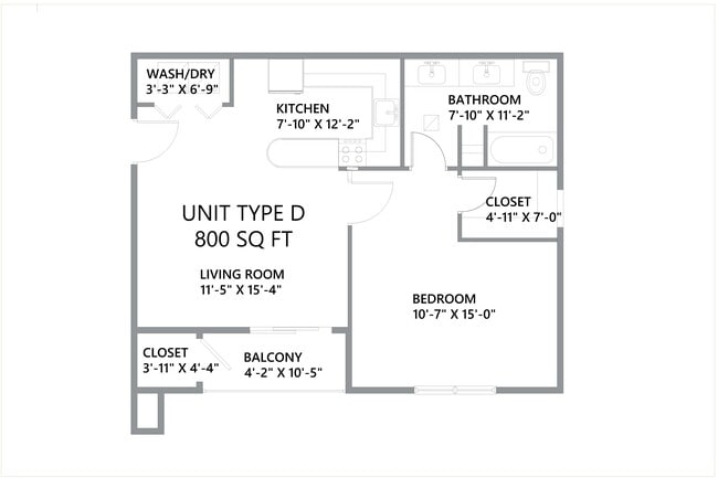 Floorplan - Green Gardens Townhomes & Apartments