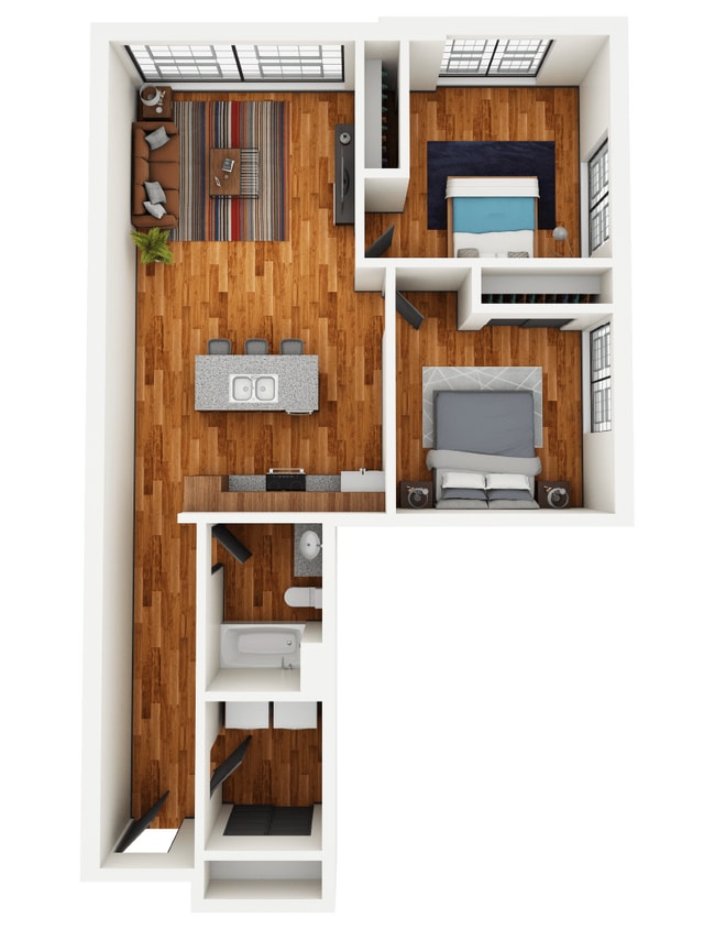 Floorplan - MoJud Lofts