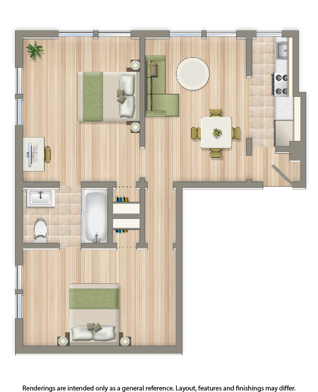 Floorplan - Hampton Courts