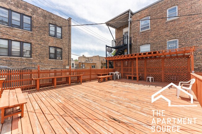 Massive Rear Deck - 1233 W North Shore Ave