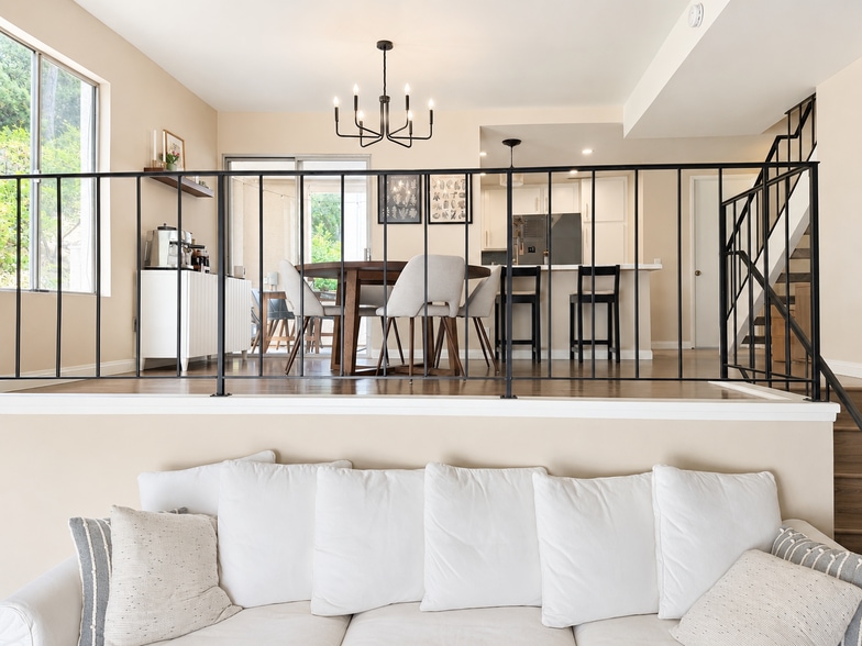 View from TV Room to Dining - 8775 Gilman Dr