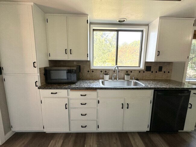 Kitchen with microwave, dishwasher, garbage disposal - 2345 Century Ln