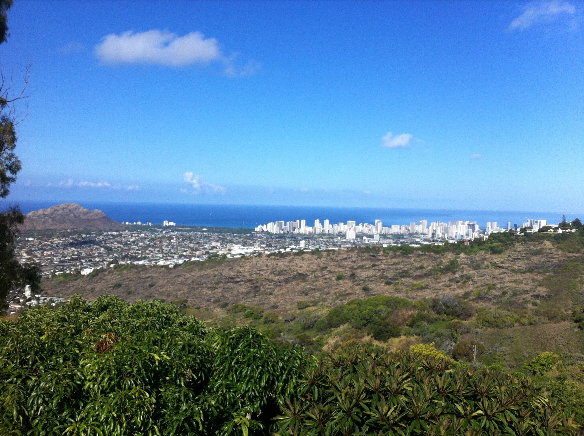 view from living room/deck - 2158 Halekoa Dr