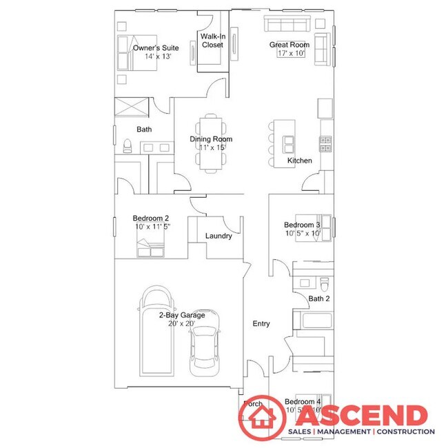 Building Photo - Spacious 4 Bed/2 Bath Brand New Build! in Bakersfield's Desirable 93311 Area — Solar, Garage & Fu...