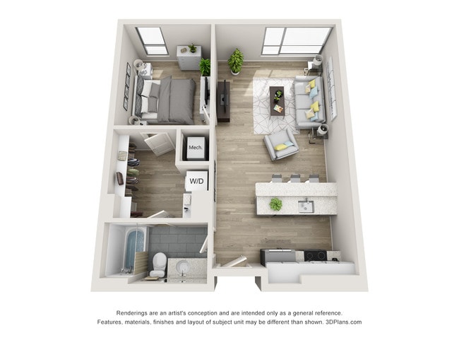 Floorplan - The Locks Tower