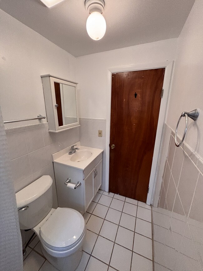 Garden Level Apartment Bathroom - 6747 N Harding Ave