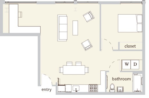 Floorplan - The Lofts at 325 Westlake