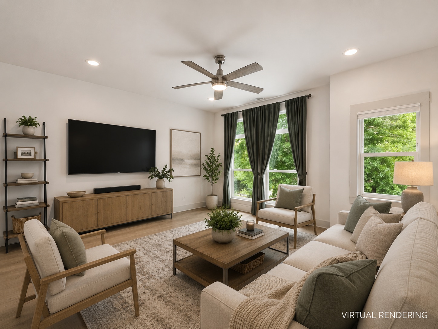 Living Room - 2349 Wesley Village Rd