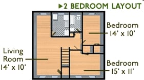 2BR/2BA - Sheridan Manor Apartments
