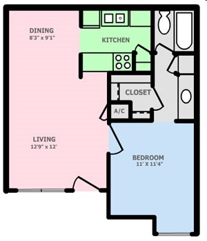 1BR/1BA - Cherry Creek