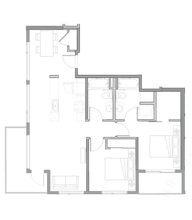 Floorplan - Uptown at Kirkland Urban