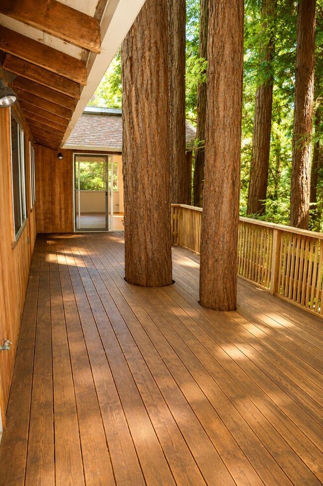 Building Photo - Serene Redwood Retreat with Updated Kitchen, Modern Baths, Fireplace & Expansive Deck