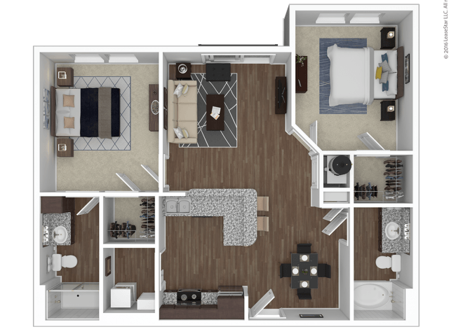 Floorplan - The Laurent at Carolina Forest