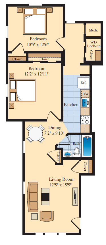 Floorplan - The Fields of Bethesda