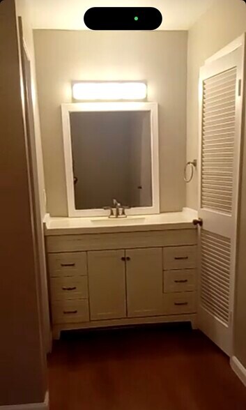 Vanity in Bedroom - 6646 E Lovers Ln