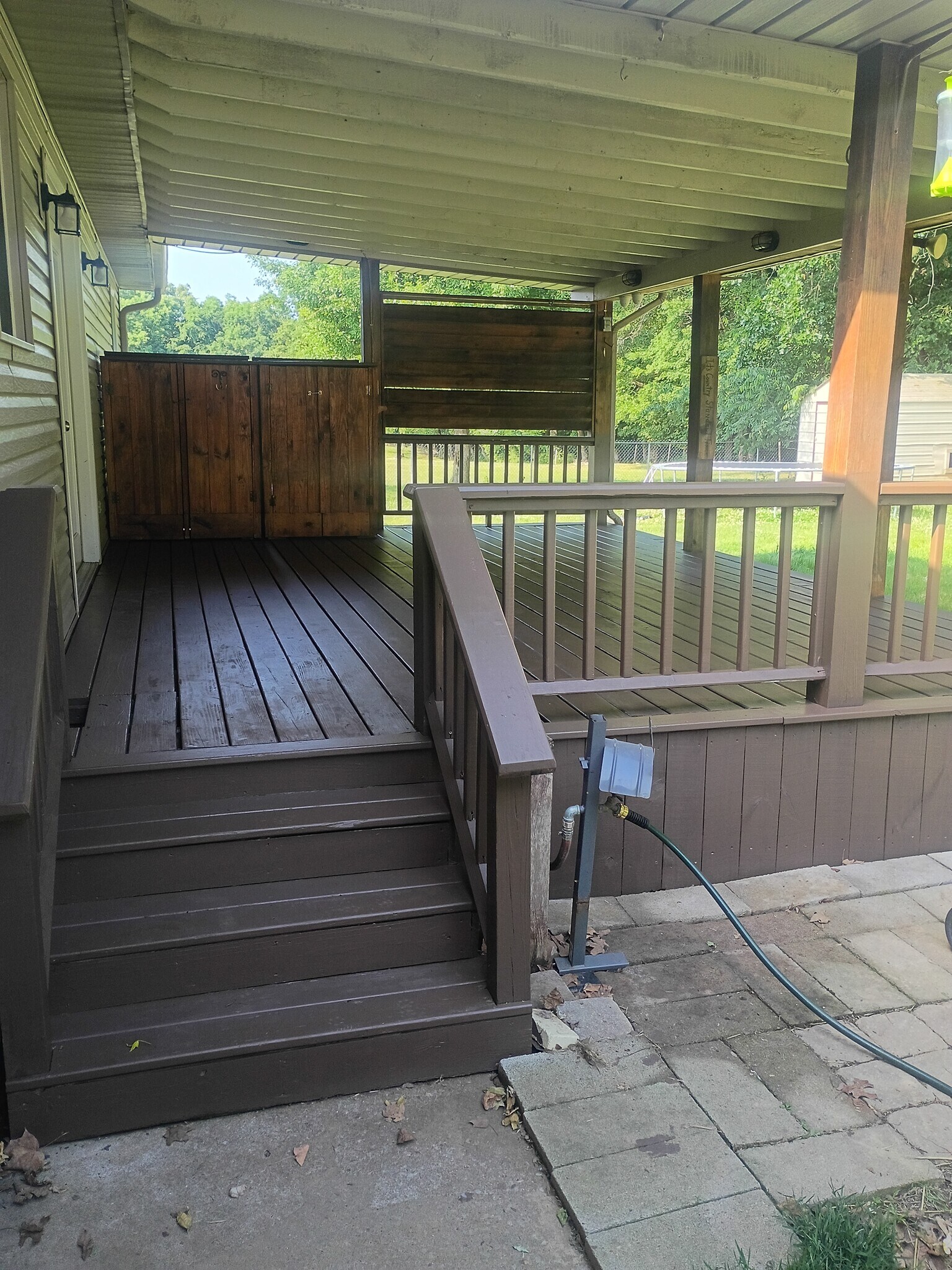 Back porch - 258 Barkley Cir