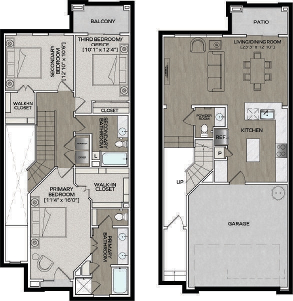 Floorplan - Reserve at Woodland Lakes