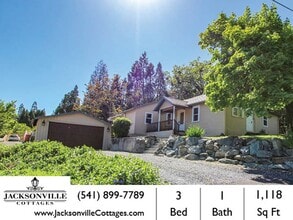 Building Photo - Hillside Cottage! Charming home with a view, 3-bd, 1-ba, fireplace, garage $300 Utility Fee