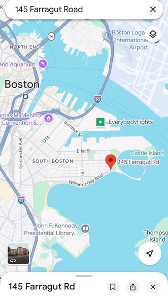 Map - 145 Farragut Rd