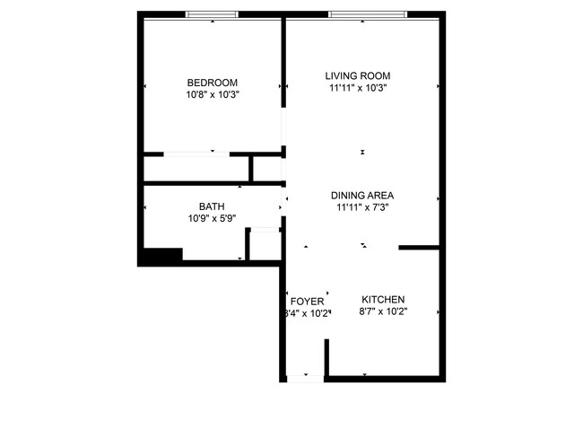 One Bedroom One Bathroom - Maplewood East