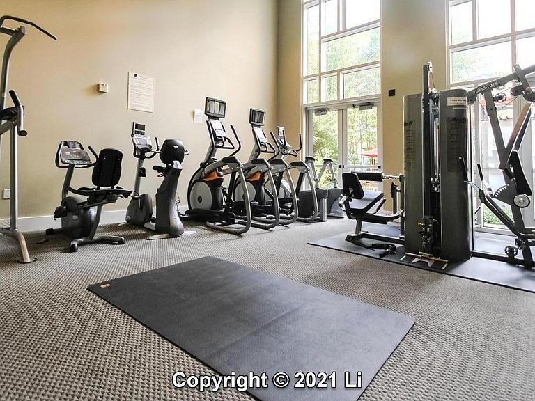 Gym with cardio and weight equipment - 585 9th St