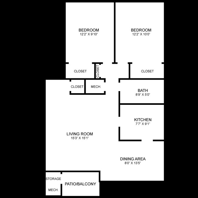 Floorplan - The Crossroads Apartments