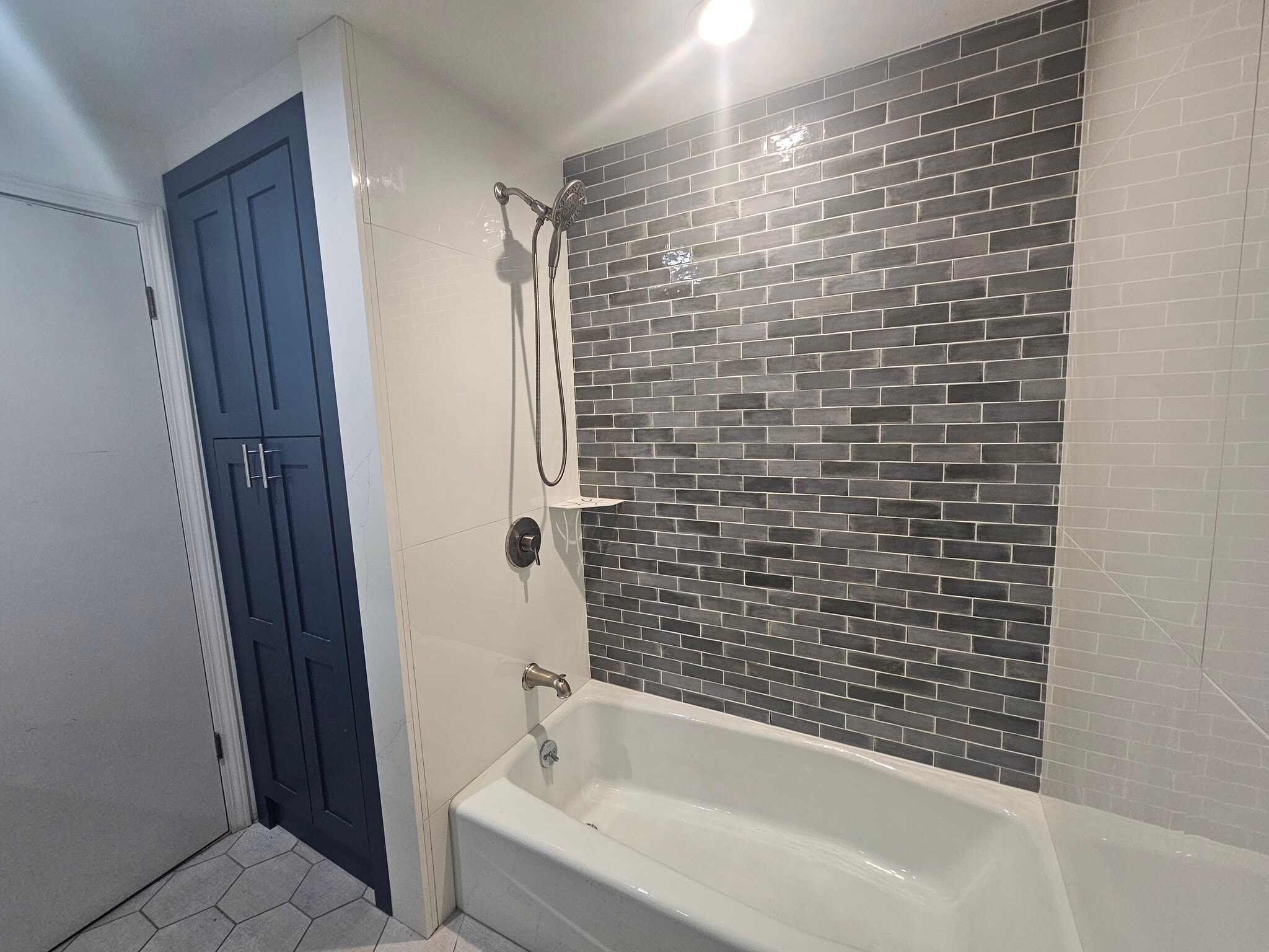 Hall Bath with storage - 19845 NE 133rd St