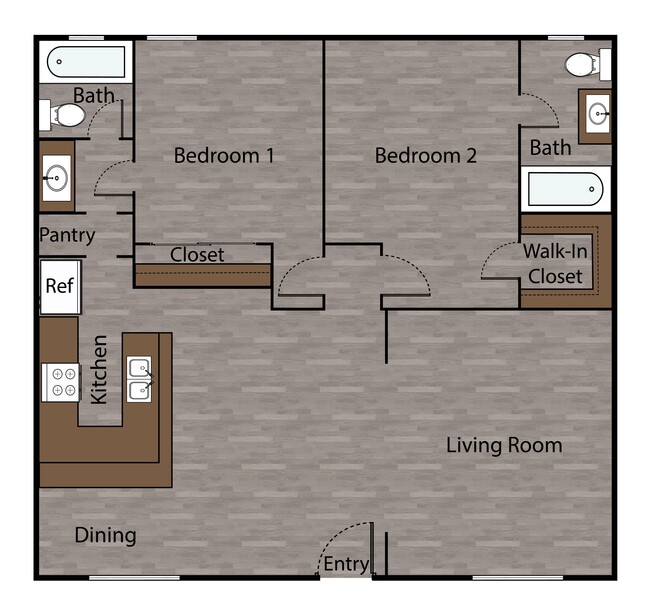 Floorplan - Mesh Apartments