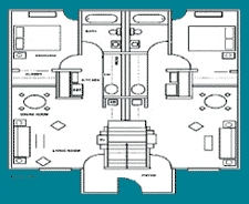 2BR/2BA - Suites at Bradford Place