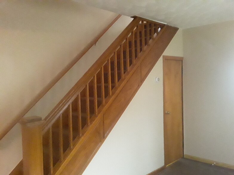 stairs to second floor - 307 Center St